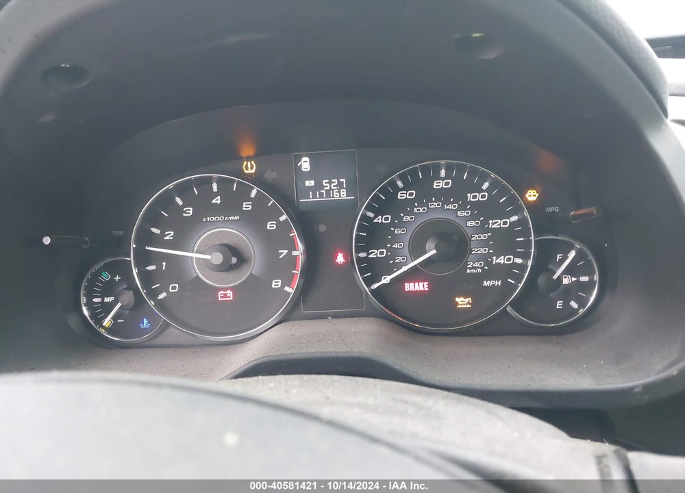 2012 SUBARU OUTBACK 2.5I PREMIUM VIN: 4S4BRBCC7C1220567