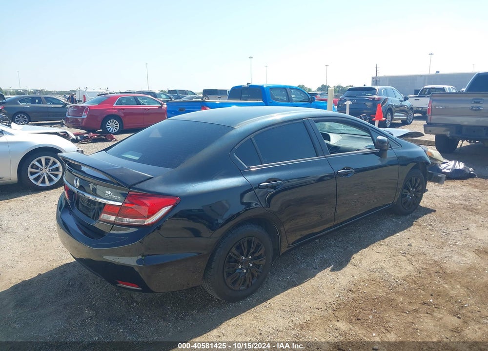 2014 HONDA CIVIC LX VIN: 19XFB2F51EE235184