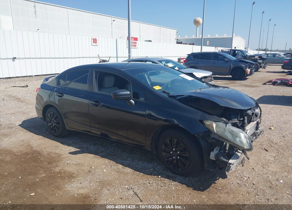 2014 HONDA CIVIC LX VIN: 19XFB2F51EE235184