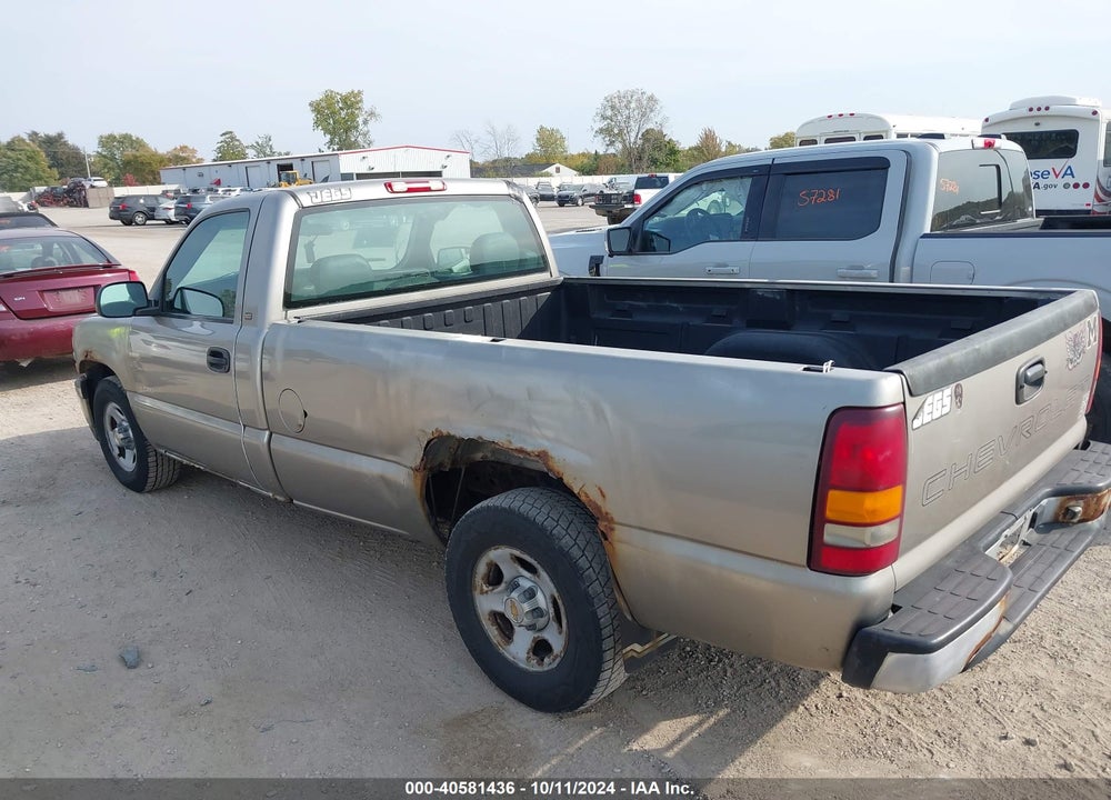 2002 CHEVROLET SILVERADO 1500 COMMERCIAL VIN: 1GCEC14W52Z275721