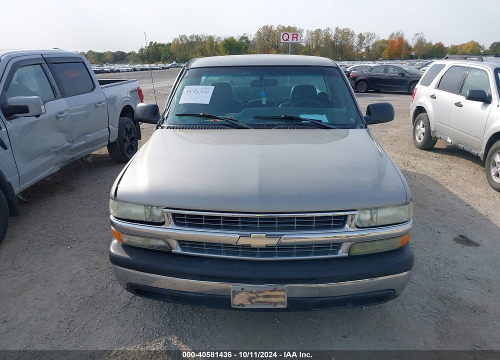 2002 CHEVROLET SILVERADO 1500 COMMERCIAL VIN: 1GCEC14W52Z275721