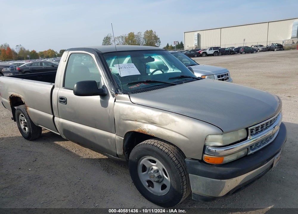 2002 CHEVROLET SILVERADO 1500 COMMERCIAL VIN: 1GCEC14W52Z275721