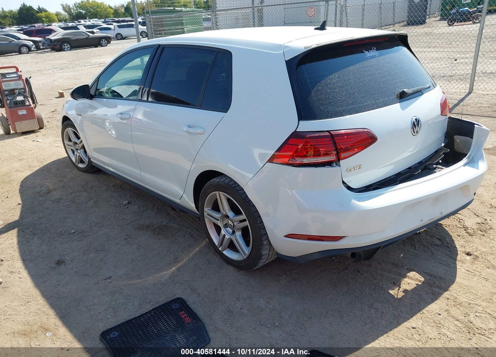 2018 VOLKSWAGEN GOLF GTI 2.0T AUTOBAHN/2.0T S/2.0T SE VIN: 3VW547AU5JM297217