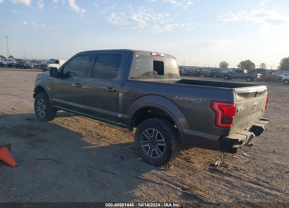 2017 FORD F-150 XLT VIN: 1FTEW1EF5HKD79715
