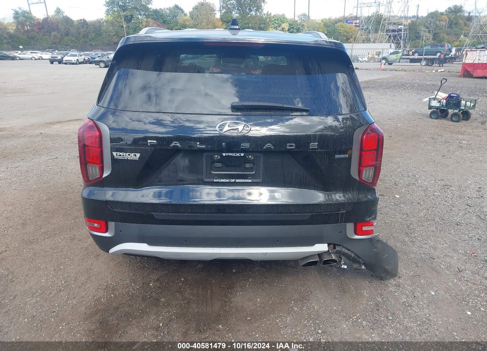 2021 HYUNDAI PALISADE SEL VIN: KM8R4DHEXMU206908