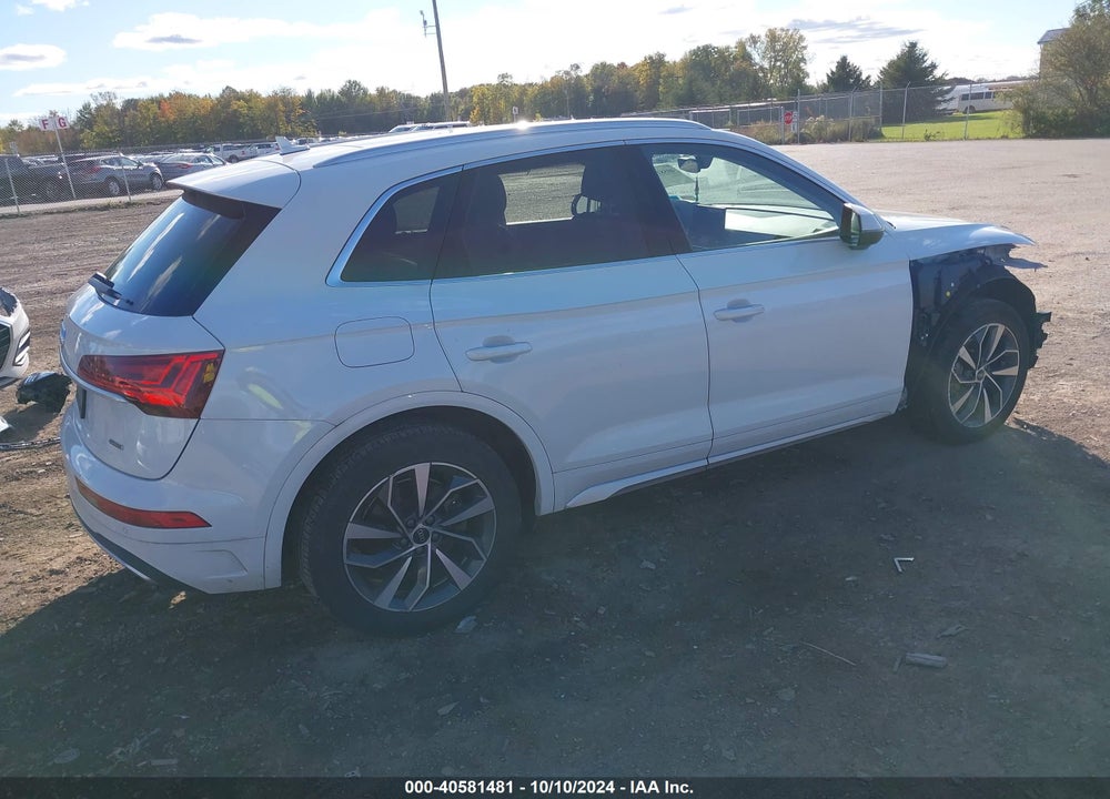 2021 AUDI Q5 PREMIUM PLUS 45 TFSI QUATTRO S TRONIC VIN: WA1BAAFY8M2022048