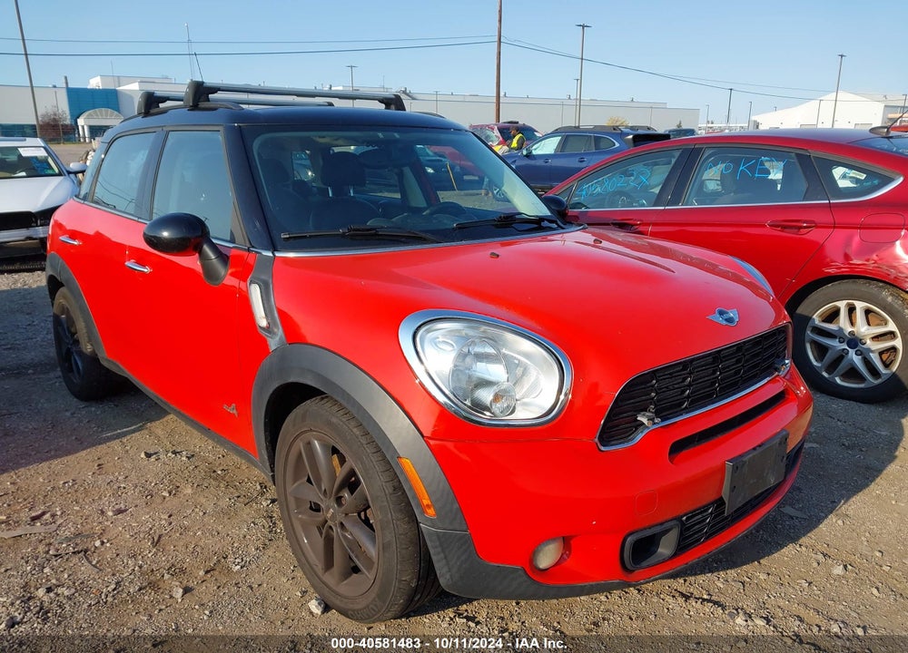 2011 MINI COOPER S COUNTRYMAN VIN: WMWZC5C53BWM10257