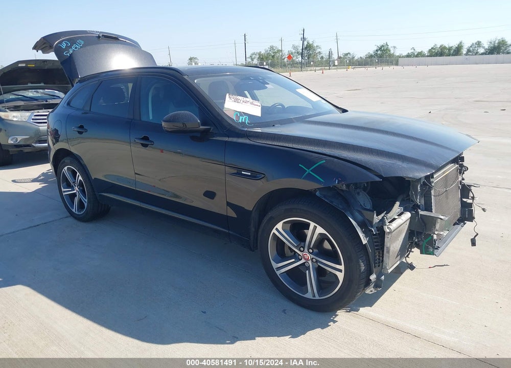 2018 JAGUAR F-PACE 25T R-SPORT VIN: SADCL2FX9JA254584