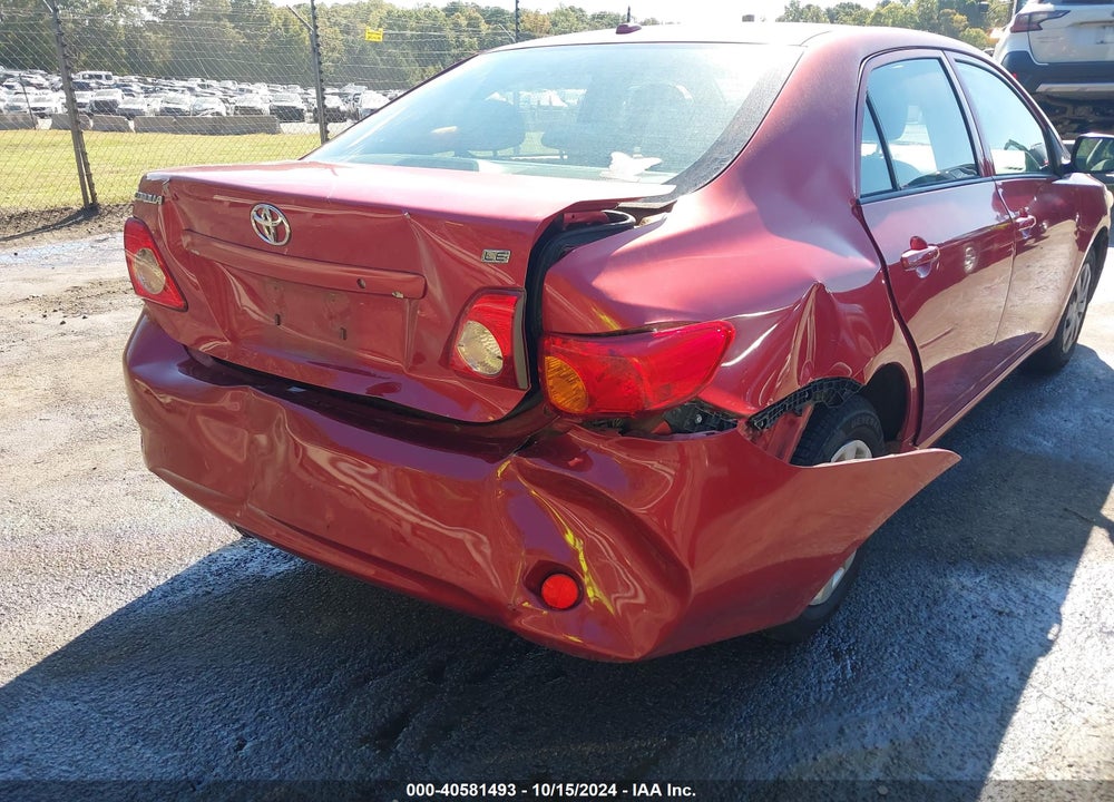 2010 TOYOTA COROLLA LE VIN: JTDBU4EE9AJ057351