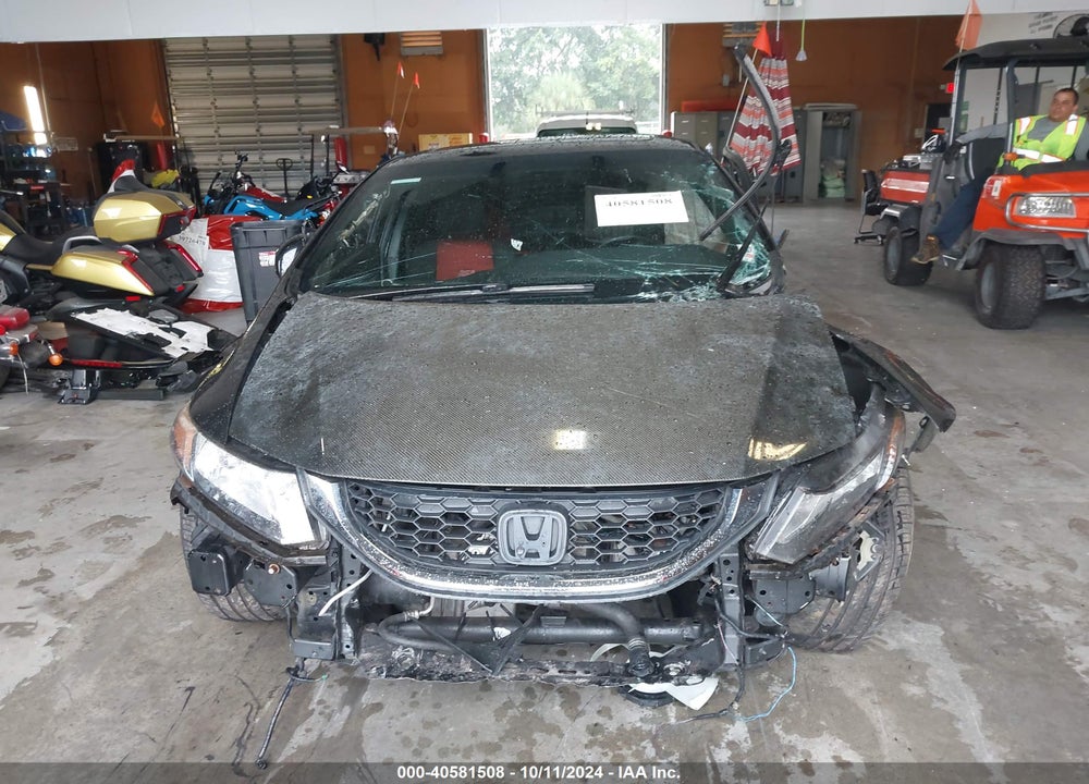 2013 HONDA CIVIC SI VIN: 2HGFB6E54DH710016