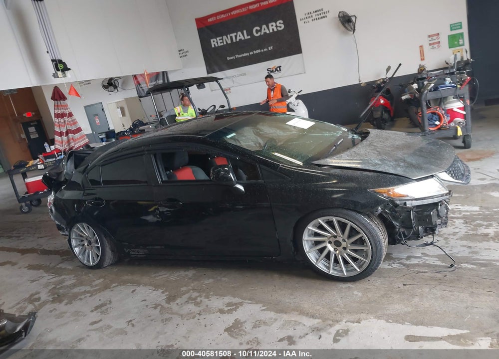 2013 HONDA CIVIC SI VIN: 2HGFB6E54DH710016