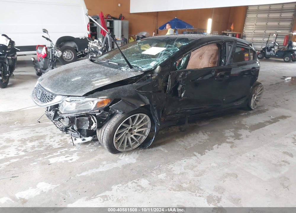 2013 HONDA CIVIC SI VIN: 2HGFB6E54DH710016