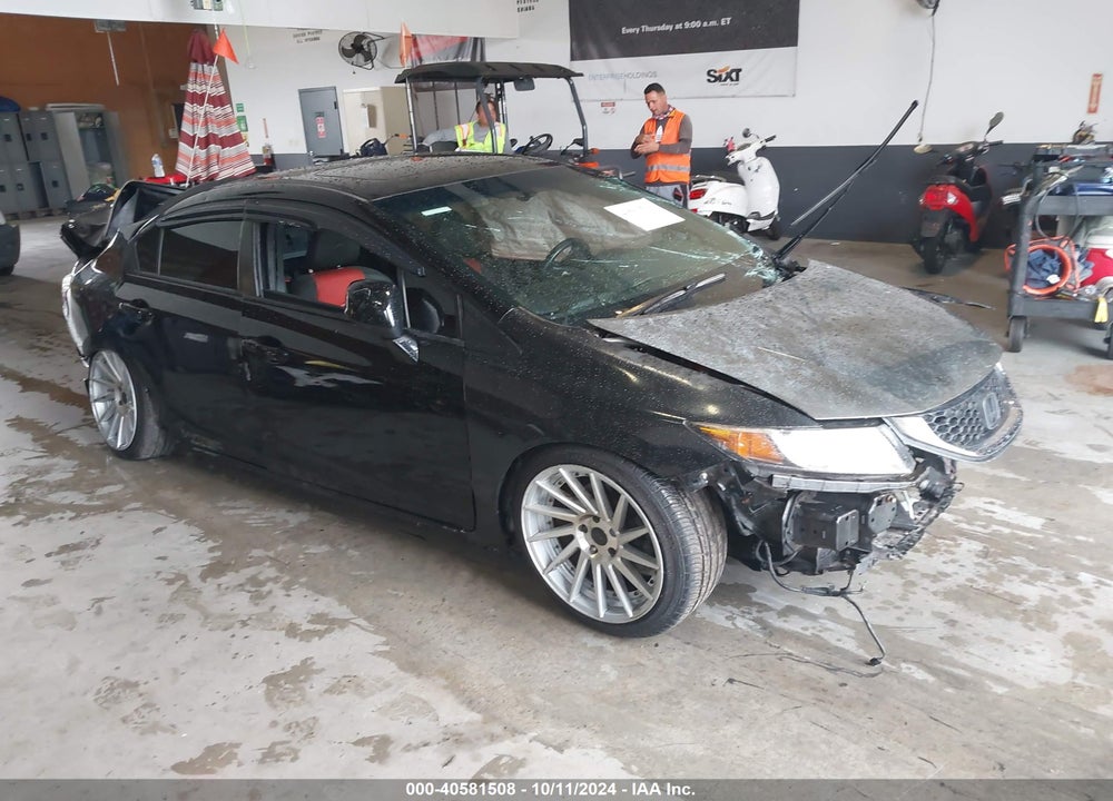 2013 HONDA CIVIC SI VIN: 2HGFB6E54DH710016