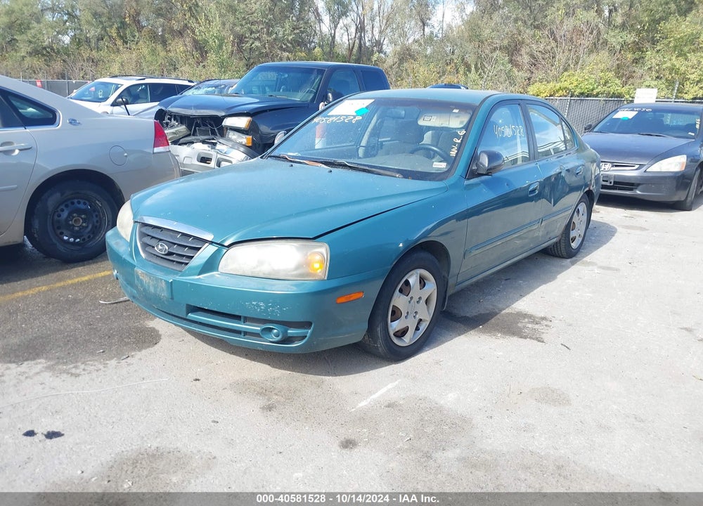 2006 HYUNDAI ELANTRA GLS/LIMITED VIN: KMHDN46DX6U242344