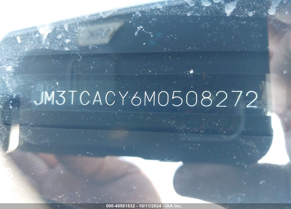 2021 MAZDA CX-9 TOURING VIN: JM3TCACY6M0508272