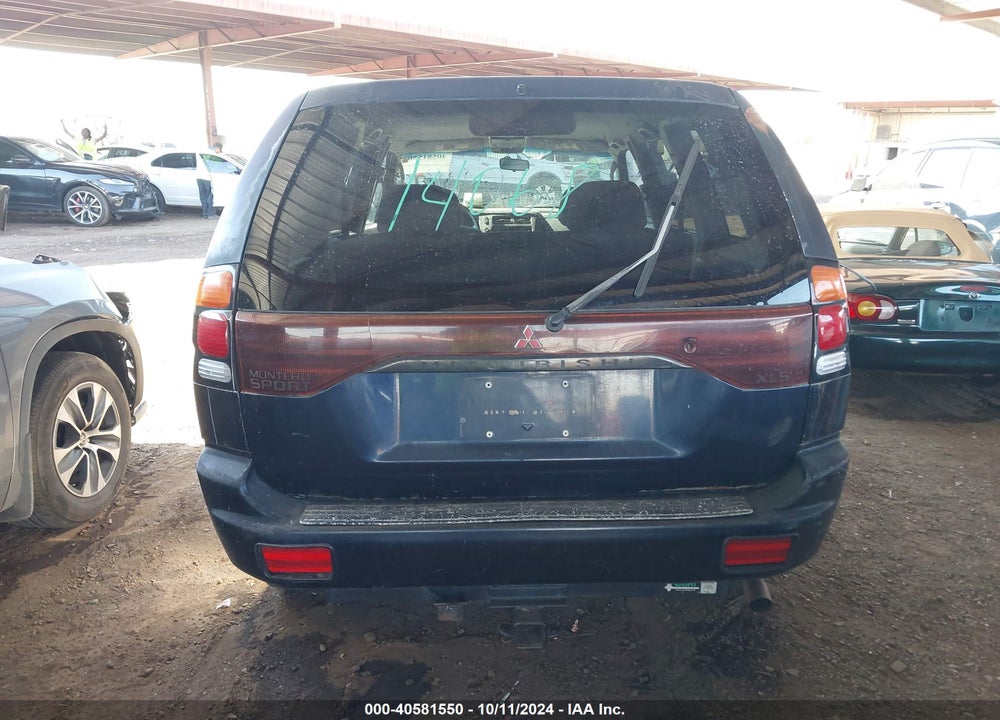 2002 MITSUBISHI MONTERO SPORT ES/LS VIN: JA4LS21H02J042022
