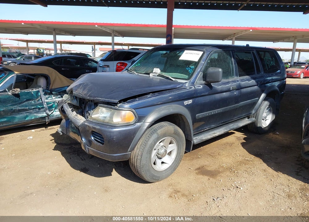 2002 MITSUBISHI MONTERO SPORT ES/LS VIN: JA4LS21H02J042022