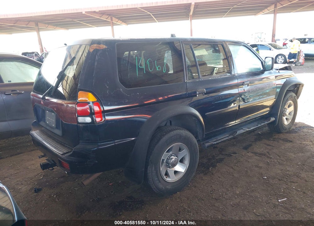 2002 MITSUBISHI MONTERO SPORT ES/LS VIN: JA4LS21H02J042022