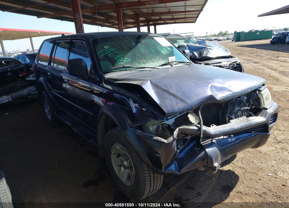 2002 MITSUBISHI MONTERO SPORT ES/LS VIN: JA4LS21H02J042022