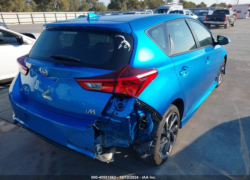 2016 SCION IM VIN: JTNKARJE4GJ507648