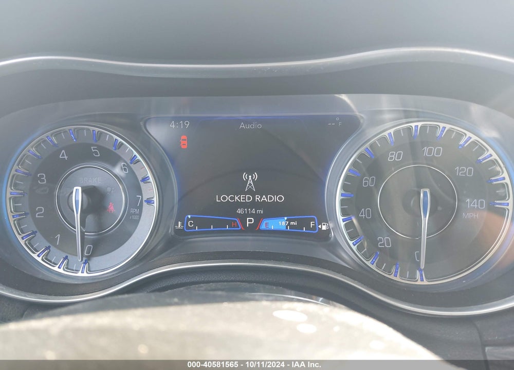 2019 CHRYSLER 300 TOURING VIN: 2C3CCAAG0KH501141