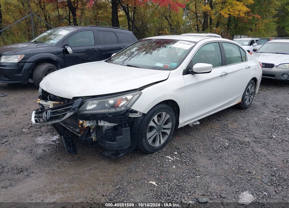 2013 HONDA ACCORD LX VIN: 1HGCR2F36DA147537
