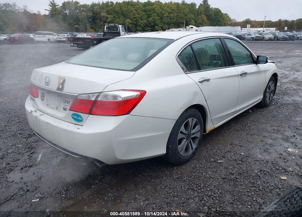 2013 HONDA ACCORD LX VIN: 1HGCR2F36DA147537