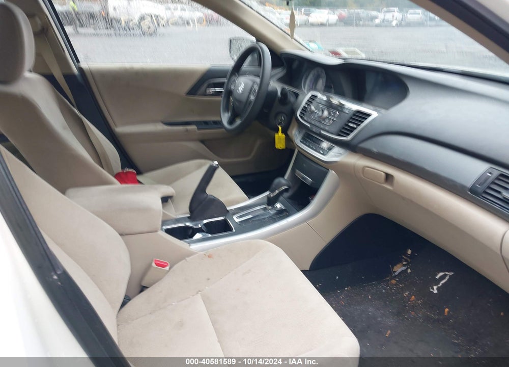 2013 HONDA ACCORD LX VIN: 1HGCR2F36DA147537