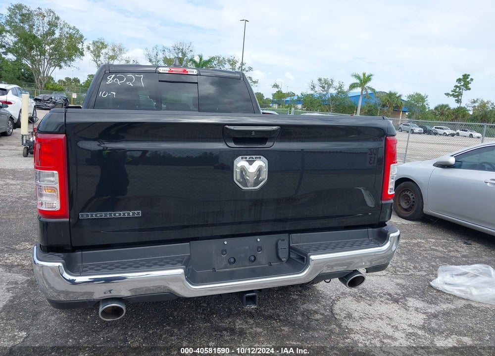 2022 RAM 1500 BIG HORN 4X2 6'4 BOX VIN: 1C6RREMT6NN408227