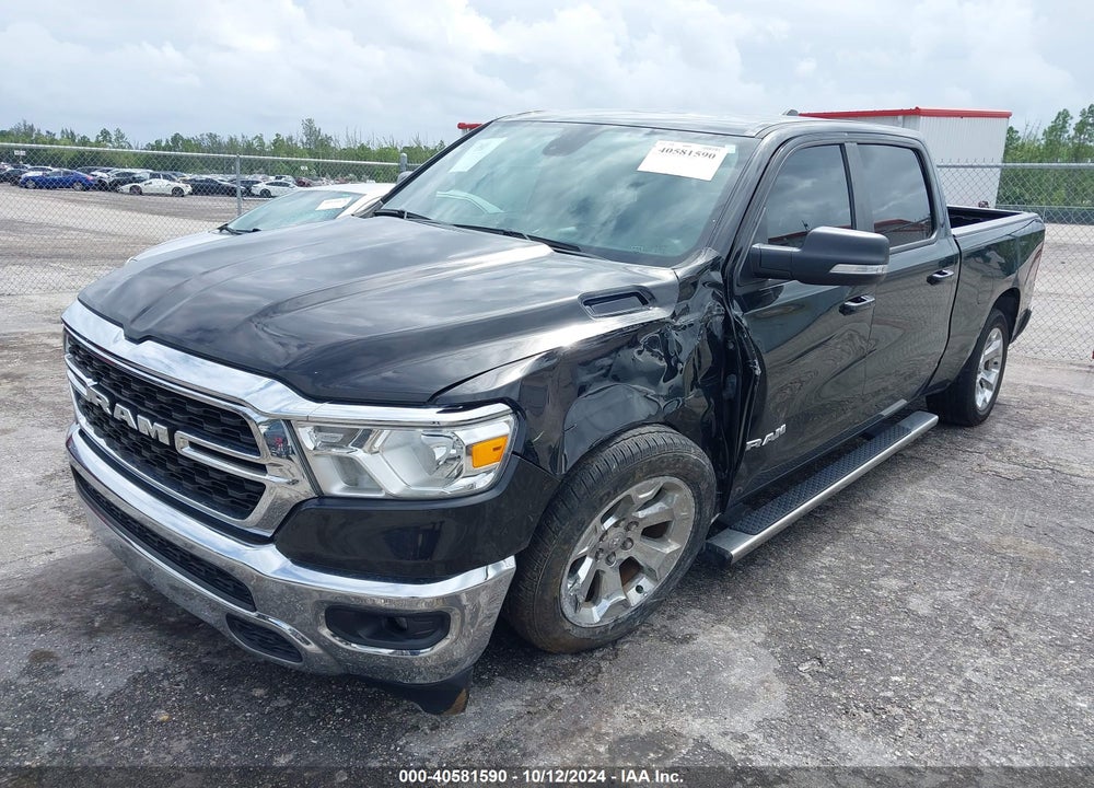 2022 RAM 1500 BIG HORN 4X2 6'4 BOX VIN: 1C6RREMT6NN408227