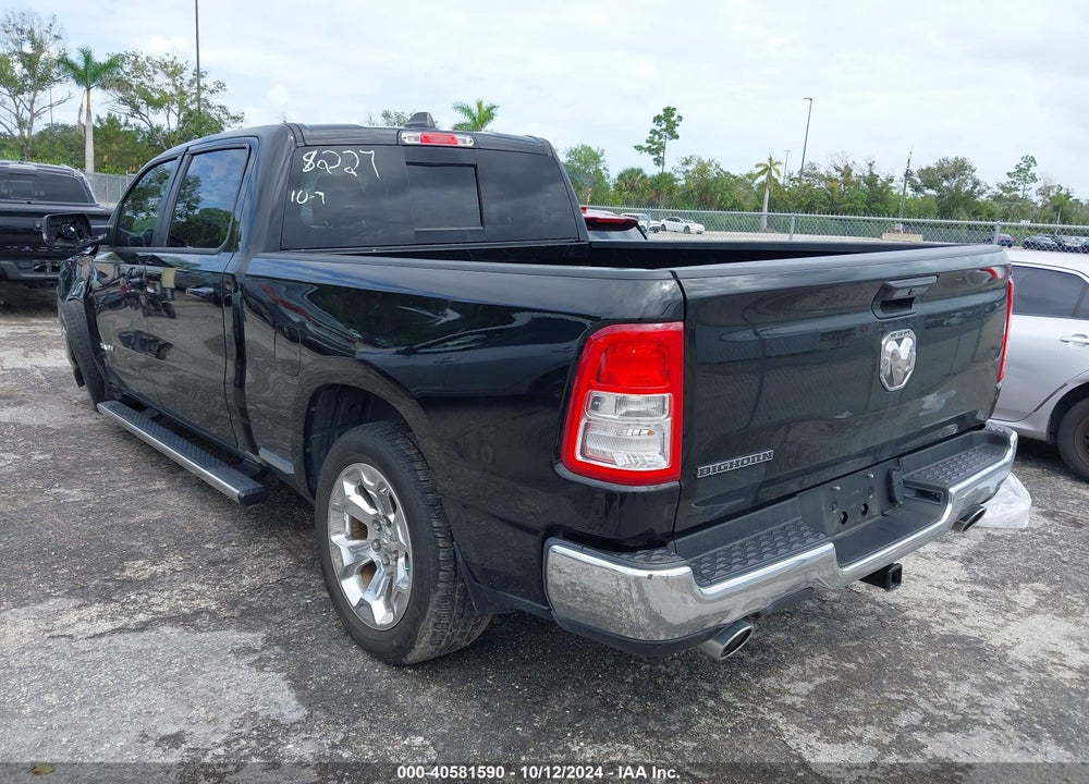 2022 RAM 1500 BIG HORN 4X2 6'4 BOX VIN: 1C6RREMT6NN408227
