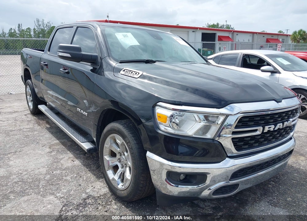 2022 RAM 1500 BIG HORN 4X2 6'4 BOX VIN: 1C6RREMT6NN408227
