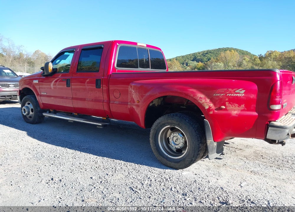2005 FORD F-350 LARIAT/XL/XLT VIN: 1FTWW33P15EC61652