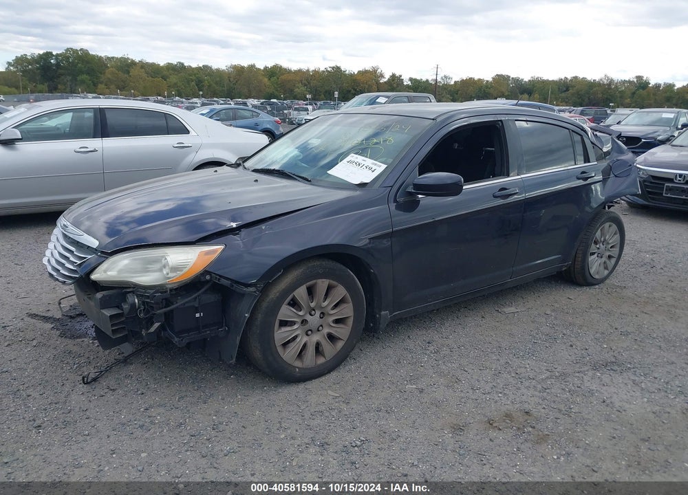 2011 CHRYSLER 200 LX VIN: 1C3BC4FB7BN593186