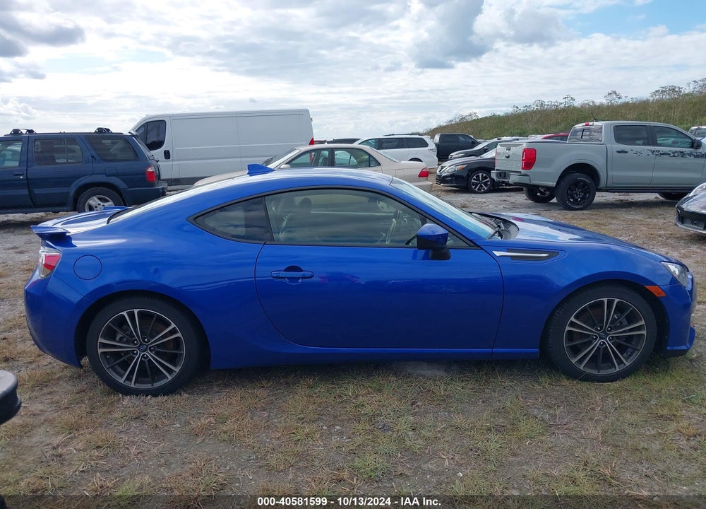 2016 SUBARU BRZ LIMITED VIN: JF1ZCAC14G9603537