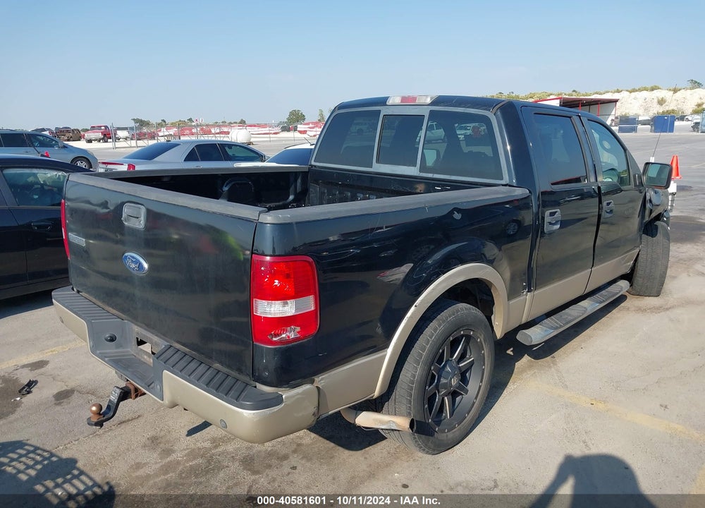 2008 FORD F-150 60TH ANNIVERSARY/FX2/KING RANCH/LARIAT/XLT VIN: 1FTPW12VX8FA35004