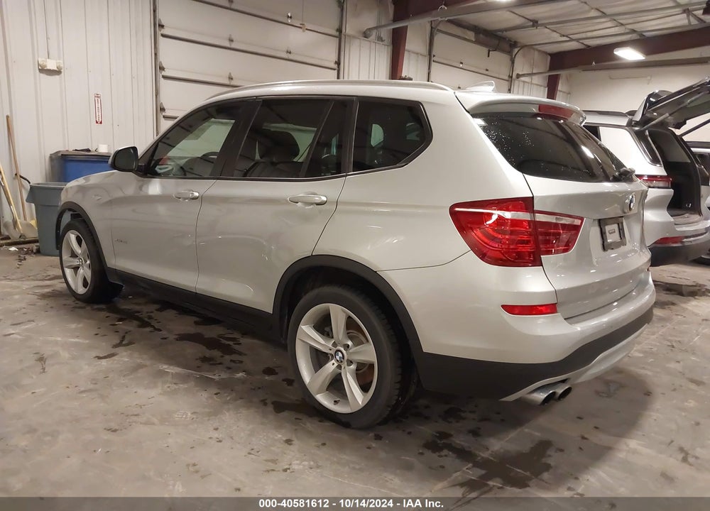 2017 BMW X3 XDRIVE28I VIN: 5UXWX9C38H0W78893
