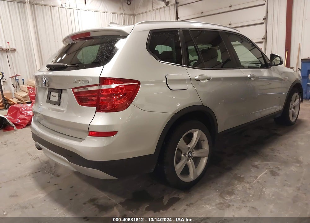 2017 BMW X3 XDRIVE28I VIN: 5UXWX9C38H0W78893