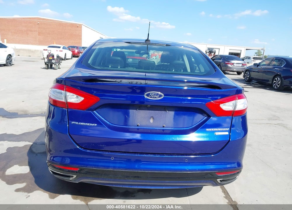 2016 FORD FUSION TITANIUM VIN: 3FA6P0D90GR355622