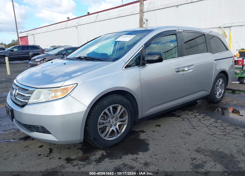 2011 HONDA ODYSSEY EX-L VIN: 5FNRL5H65BB093896