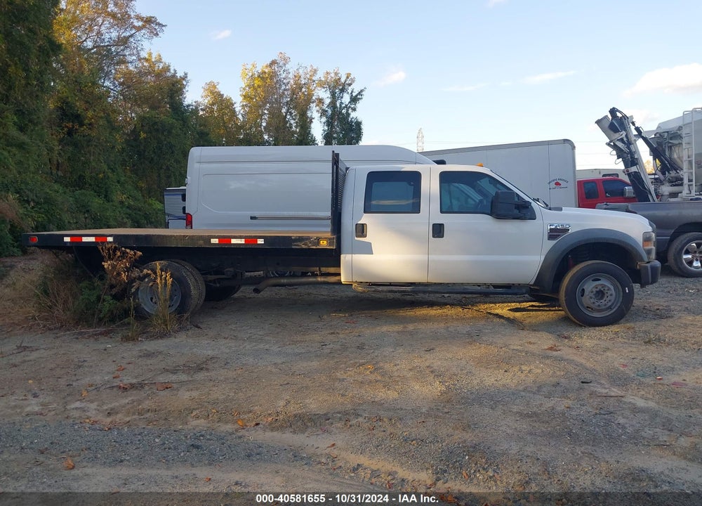 2008 FORD F-450 CHASSIS LARIAT/XL/XLT VIN: 1FD4W46R68ED17109