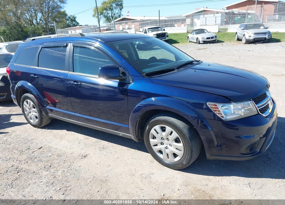 2018 DODGE JOURNEY SXT VIN: 3C4PDCBG3JT510605