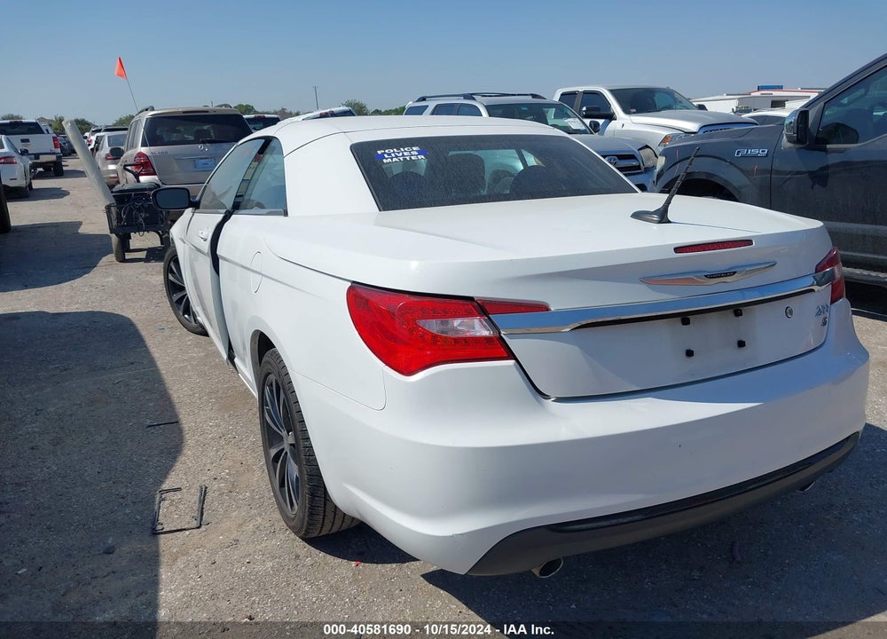2012 CHRYSLER 200 S VIN: 1C3BCBGG2CN277842