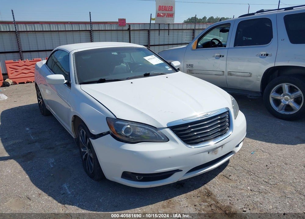 2012 CHRYSLER 200 S VIN: 1C3BCBGG2CN277842