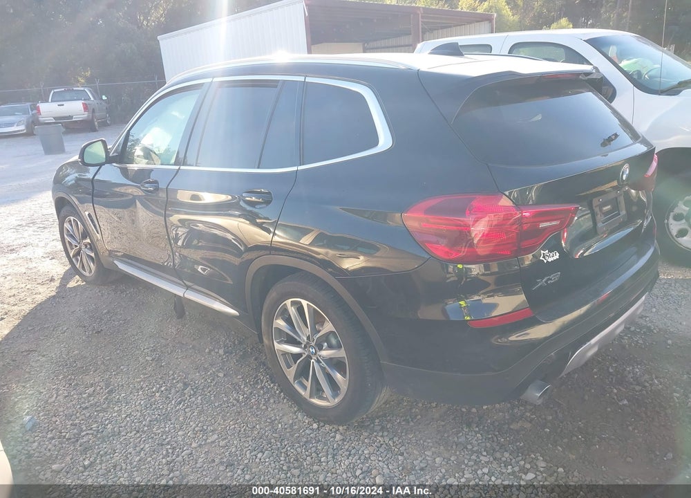 2019 BMW X3 SDRIVE30I VIN: 5UXTR7C53KLF36107