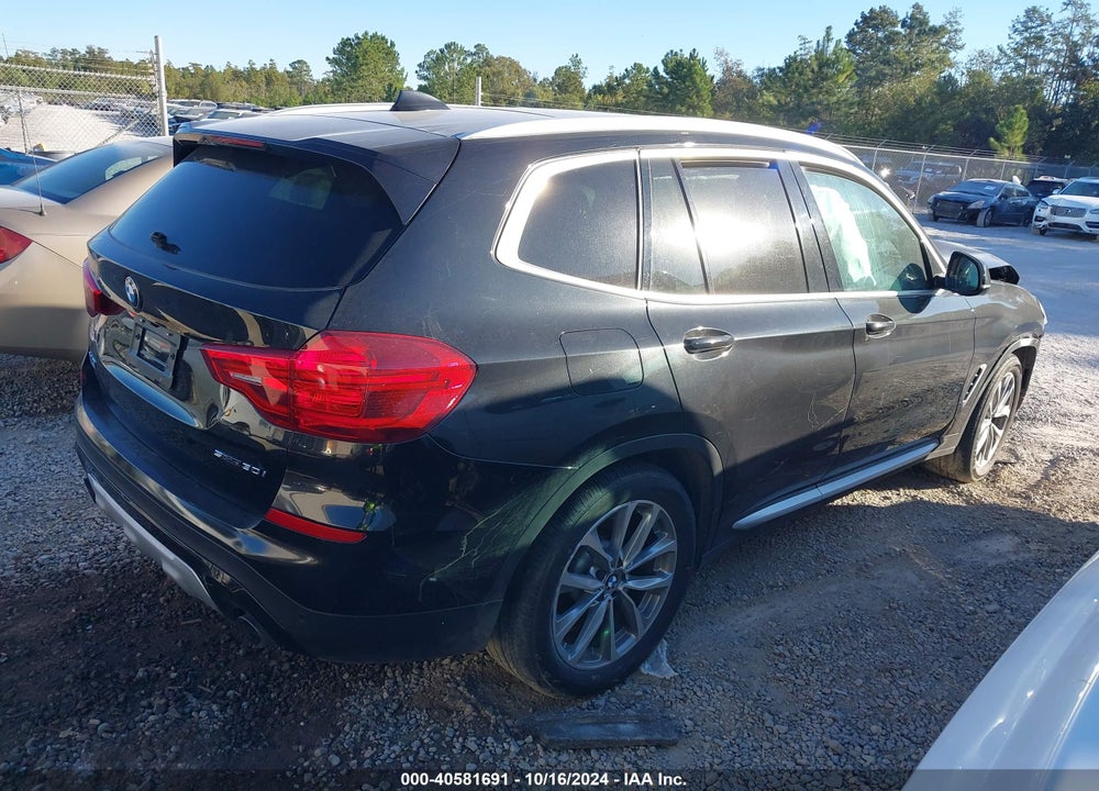 2019 BMW X3 SDRIVE30I VIN: 5UXTR7C53KLF36107