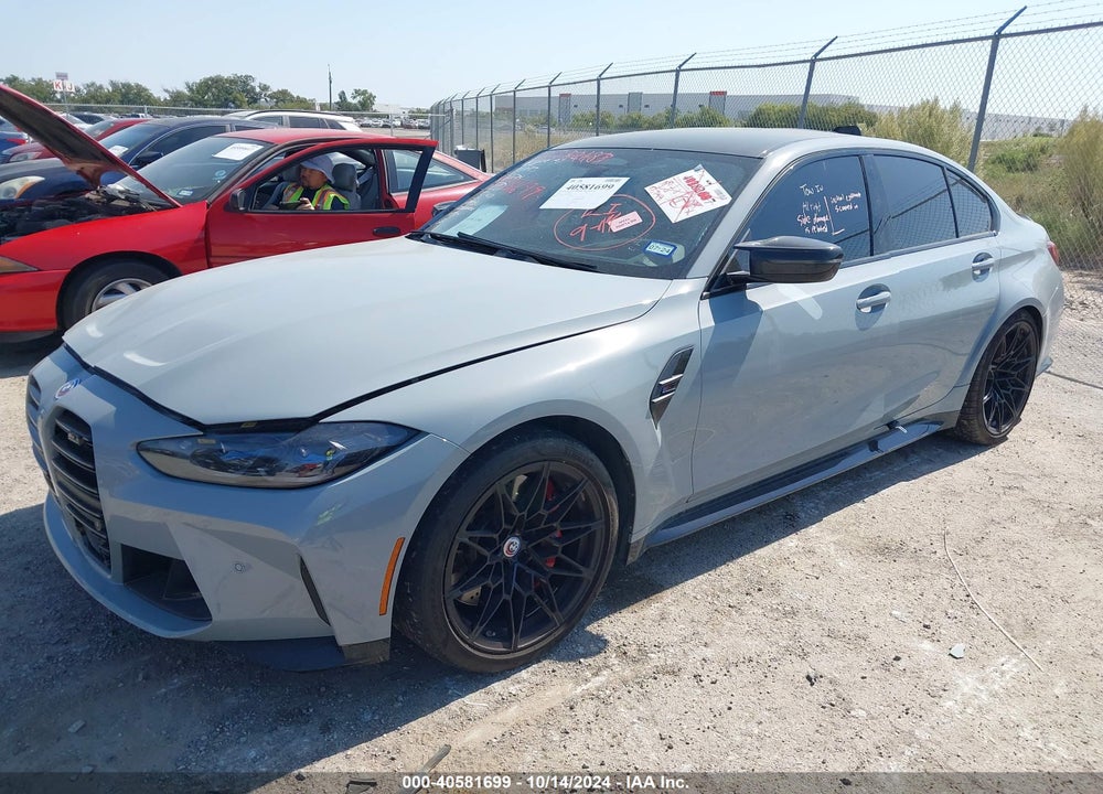 2022 BMW M3 COMPETITION XDRIVE VIN: WBS43AY03NFN10939