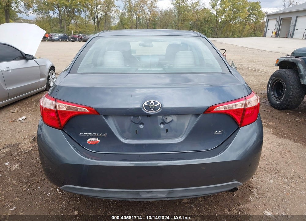 2018 TOYOTA COROLLA LE VIN: 5YFBURHE4JP852229