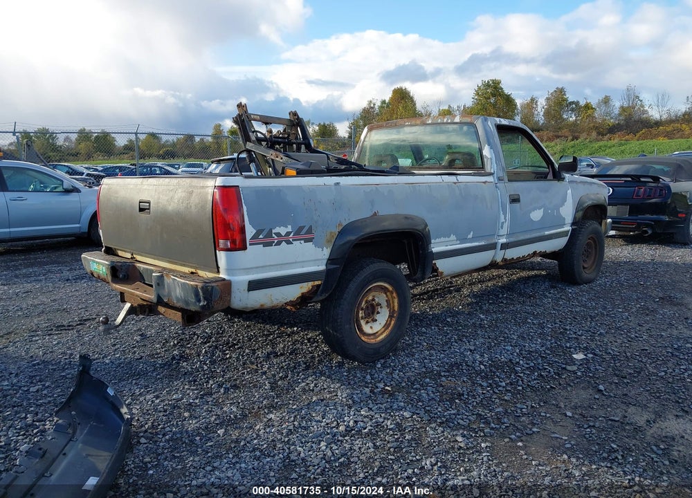 1993 CHEVROLET GMT-400 K2500 VIN: 1GCGK24K5PE237015