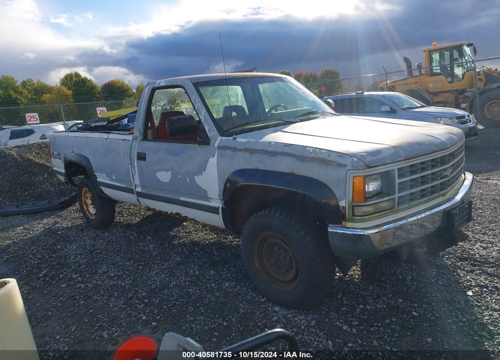 1993 CHEVROLET GMT-400 K2500 VIN: 1GCGK24K5PE237015